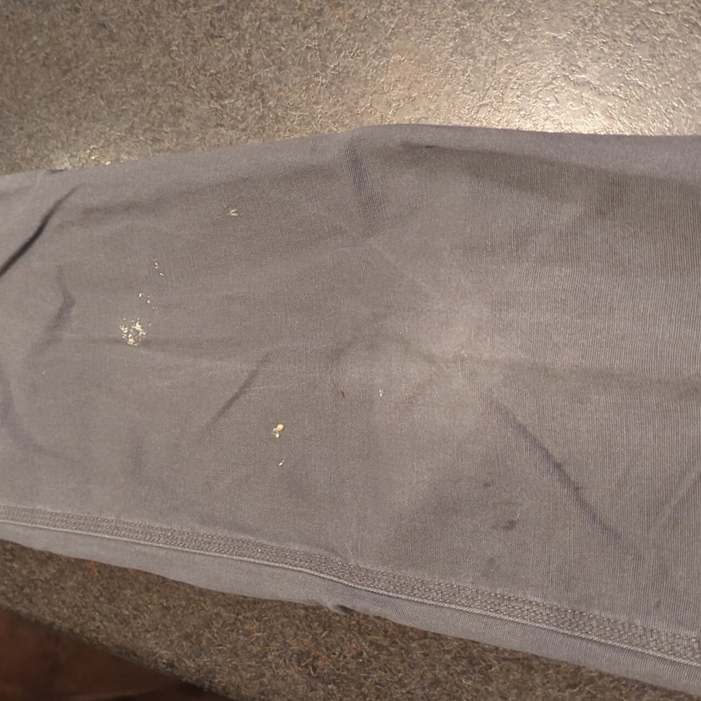 Carhartt Rugged Flex Canvas Work Pant With Caulking And Grease Marks - Picture 9 of 12